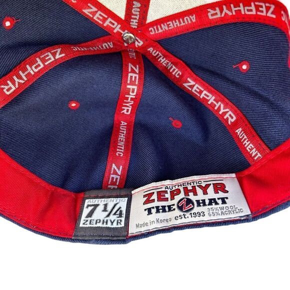 Gonzaga Zags Bulldogs Fitted Zephyr Hat wool Blend Size 7 1/4 ncaa - Picture 5 of 5